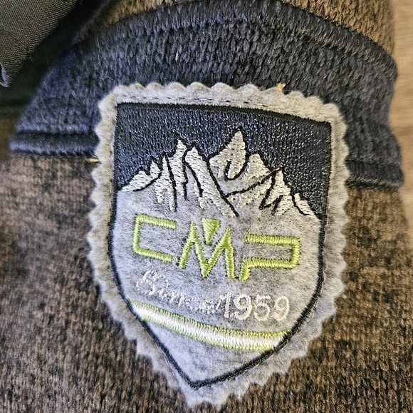 CMP Fleece Jacket Size 2XL (54), Brown/Green/Blue - Picture 3 of 16